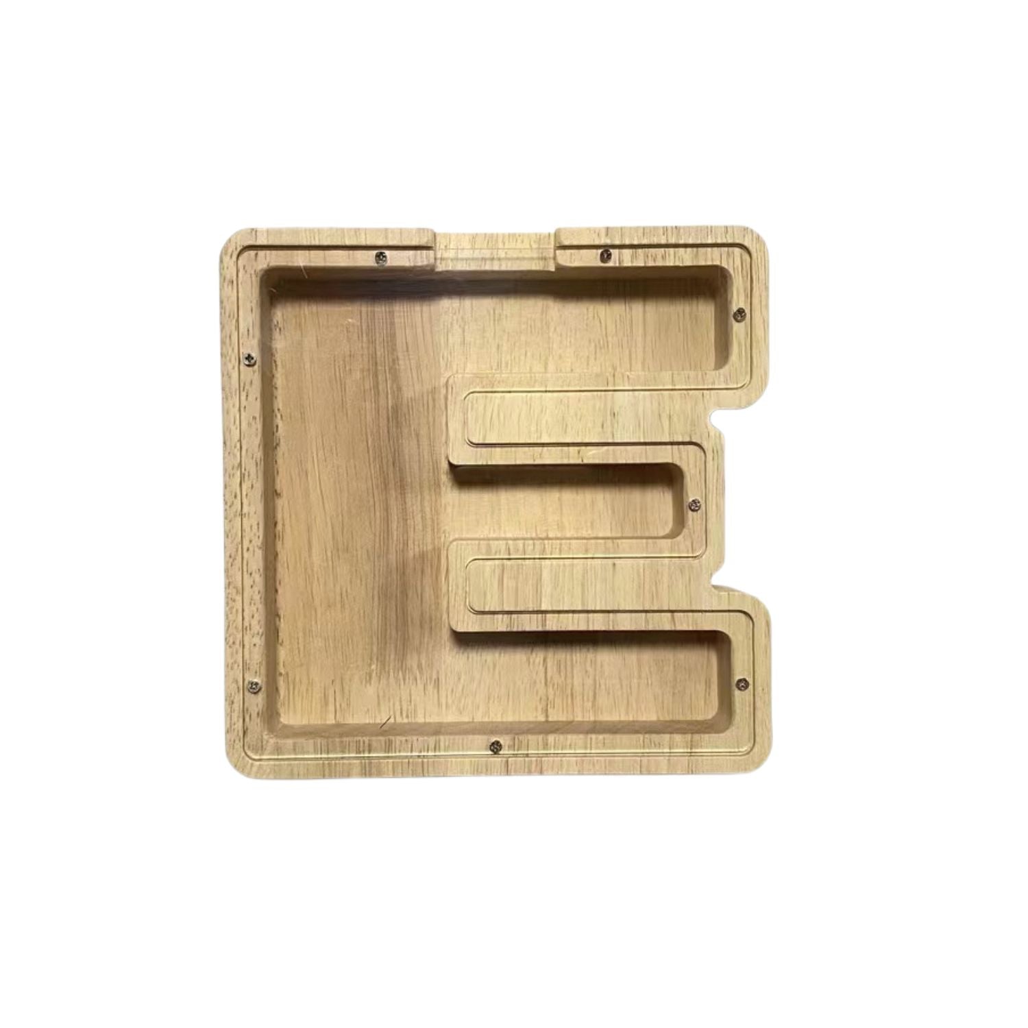 Wooden Cartoon Alphabet Piggy Bank Clearance Sale 3 Years + - Little Kooma