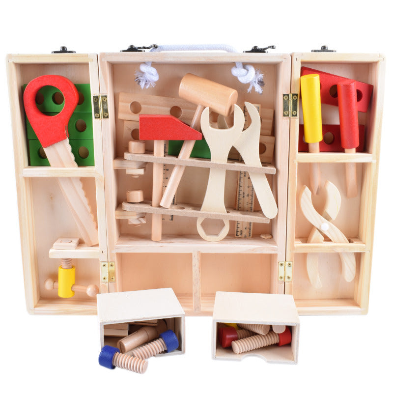 Kids Wooden Tool Box Clearance Sale 3 Years + - Little Kooma