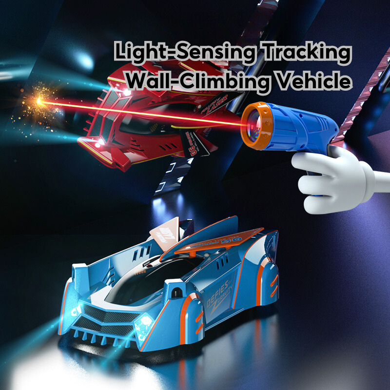 Light-Sensing Tracing Wall-Climbing Car 3 Years + - Little Kooma