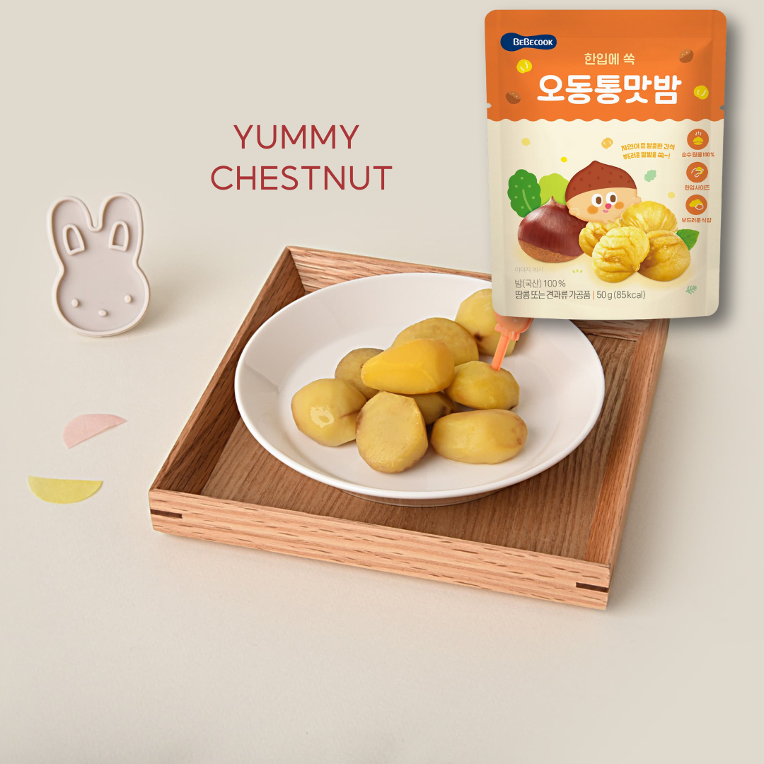 Baby Yummy Snack Pack For 12 months Baby With Sweet Potato and Chestnut - My First Yummy Snack By BeBecook - Little Kooma