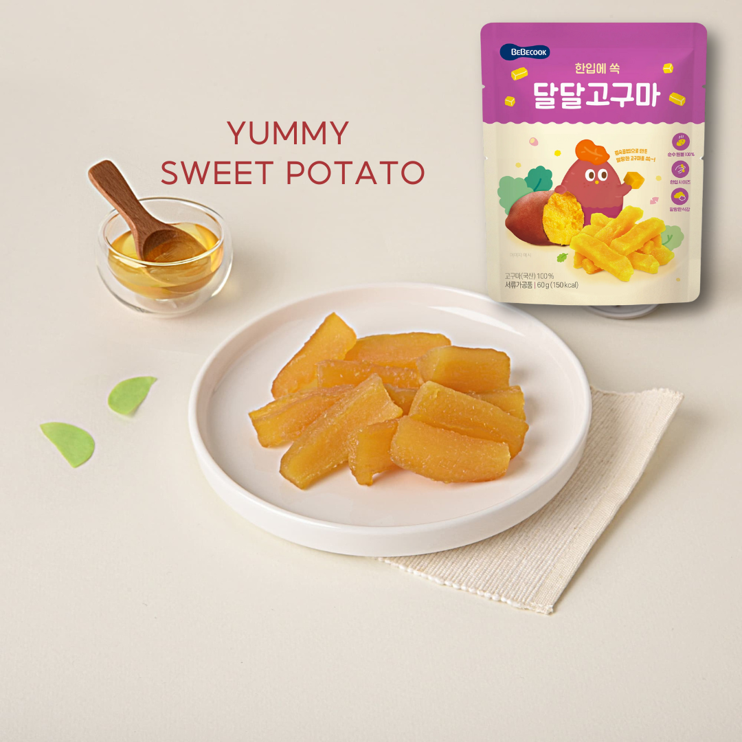 Baby Yummy Snack Pack For 12 months Baby With Sweet Potato and Chestnut - My First Yummy Snack By BeBecook - Little Kooma