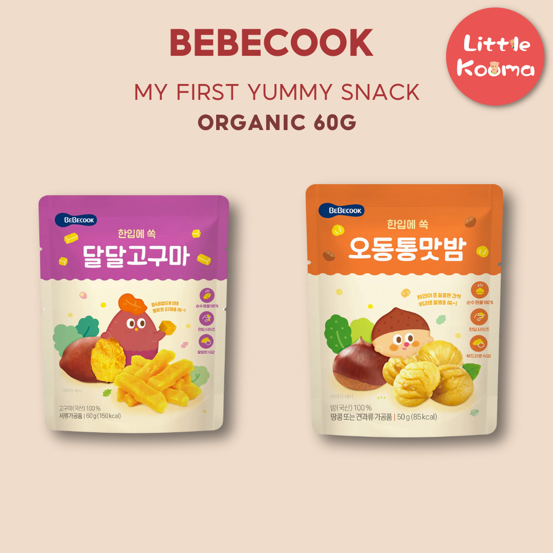 Baby Yummy Snack Pack For 12 months Baby With Sweet Potato and Chestnut - My First Yummy Snack By BeBecook - Little Kooma
