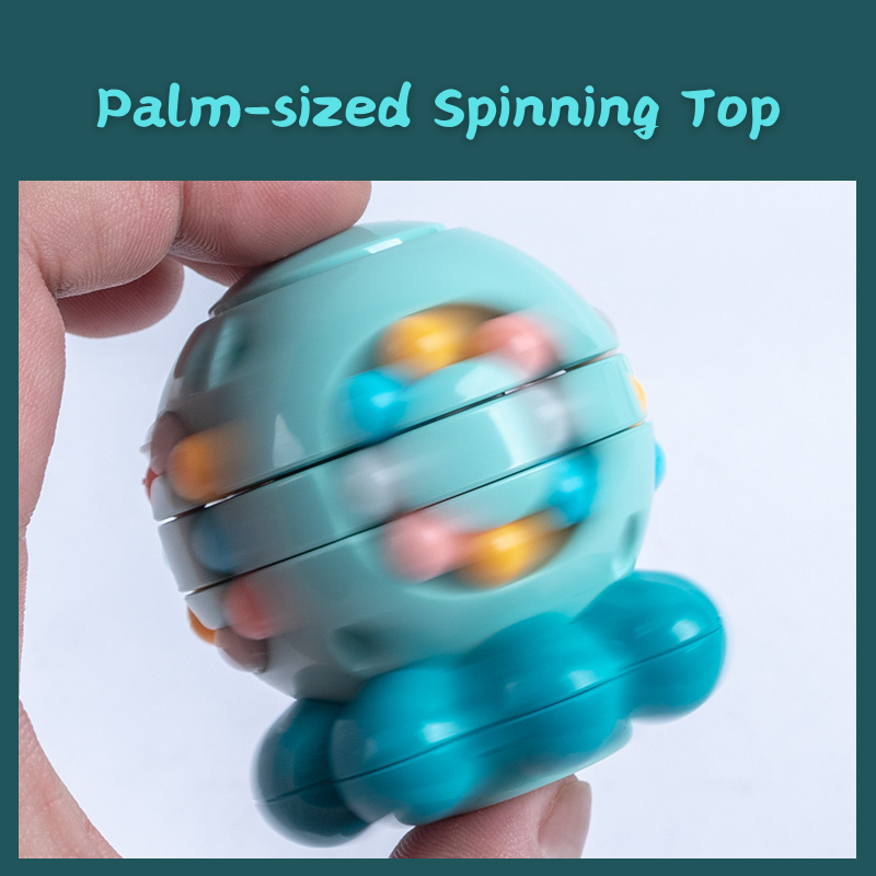 Octopus Fidget Fun Educational Spinner & Rubik's Cube Toy Puzzle Game for Kid 3 Years + - Little Kooma