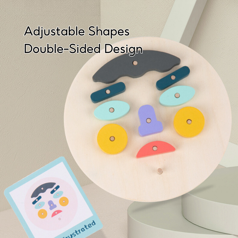 Wooden Face-Changing Toy 3 Years + - Little Kooma
