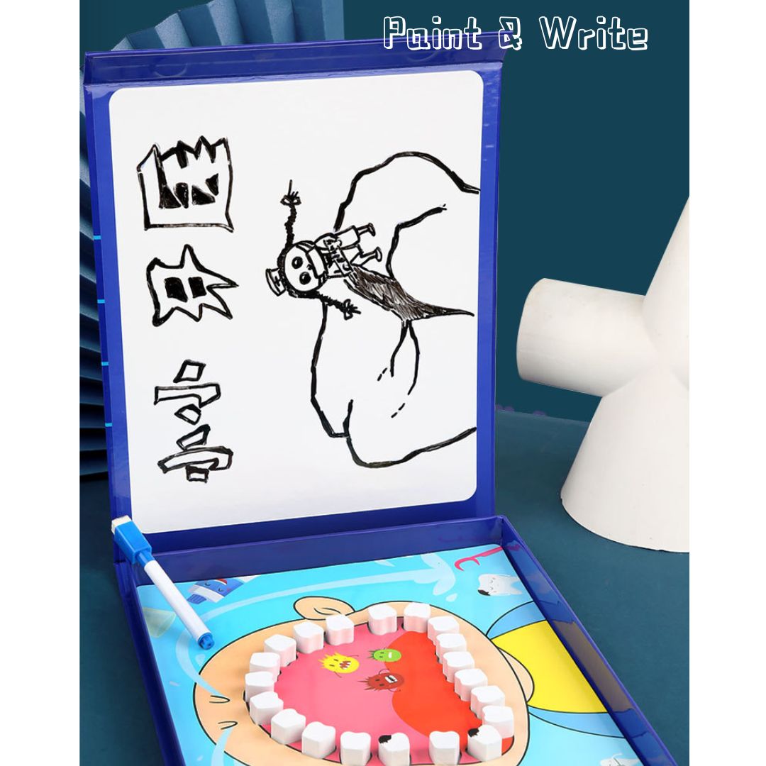 Little Dentist Write n Draw Play Set 3 Years + - Little Kooma