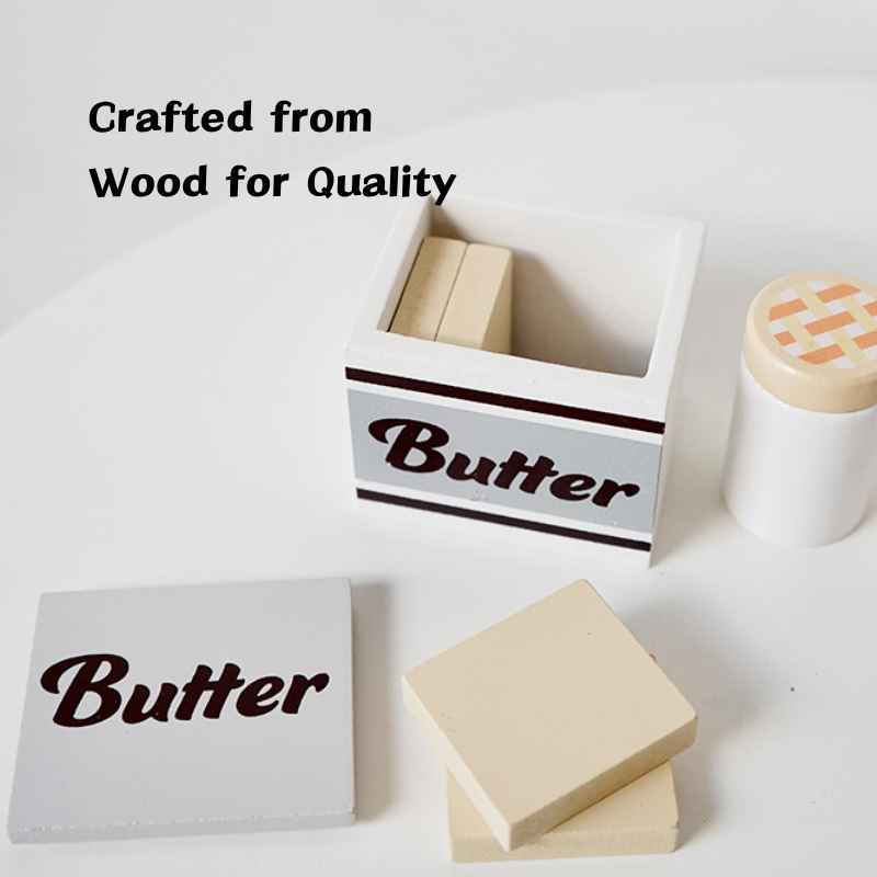 Kids Boys Girls Pretend Play Mini Wooden Household Appliances - Coffee Machine Blender 3 Years + - Little Kooma