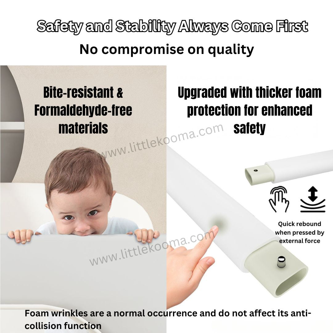 Baby Bed Guard Accessories Resend - Little Kooma