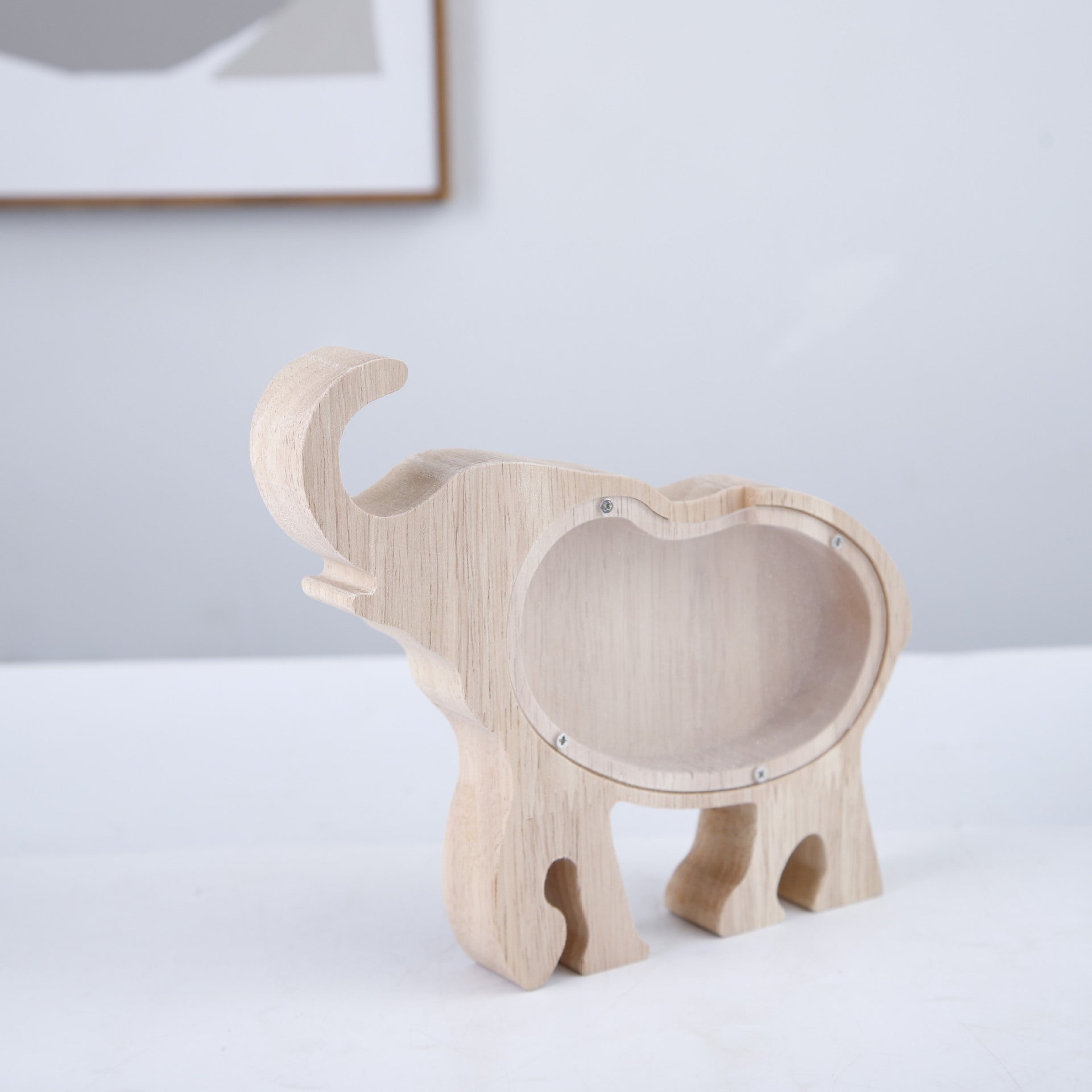 Wooden Cartoon Alphabet Piggy Bank Clearance Sale 3 Years + - Little Kooma