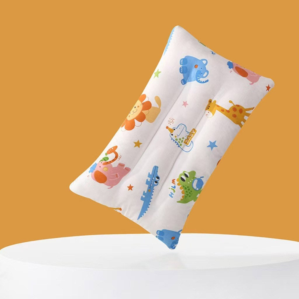 Baby Kids Double-sided Soothing Dotted Velvet Pillow - Little Kooma