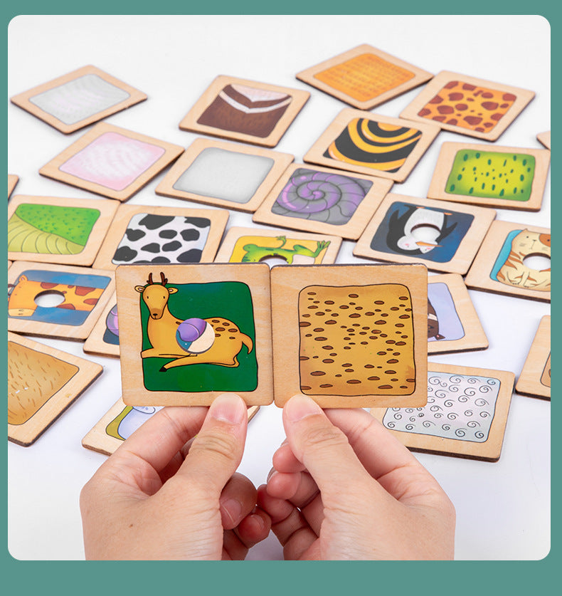 Animal Matching Jigsaw Puzzle Clearance Sale 3 Years + - Little Kooma