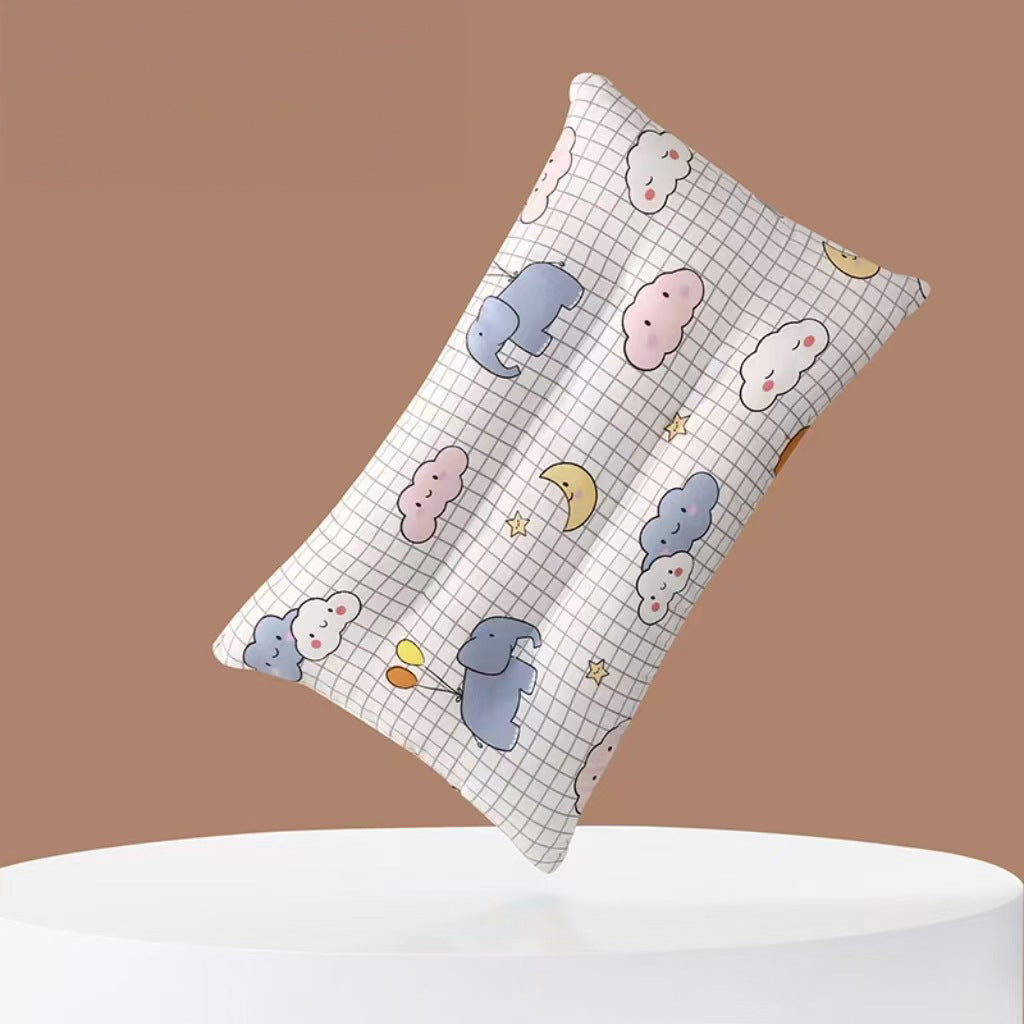 Baby Kids Double-sided Soothing Dotted Velvet Pillow - Little Kooma