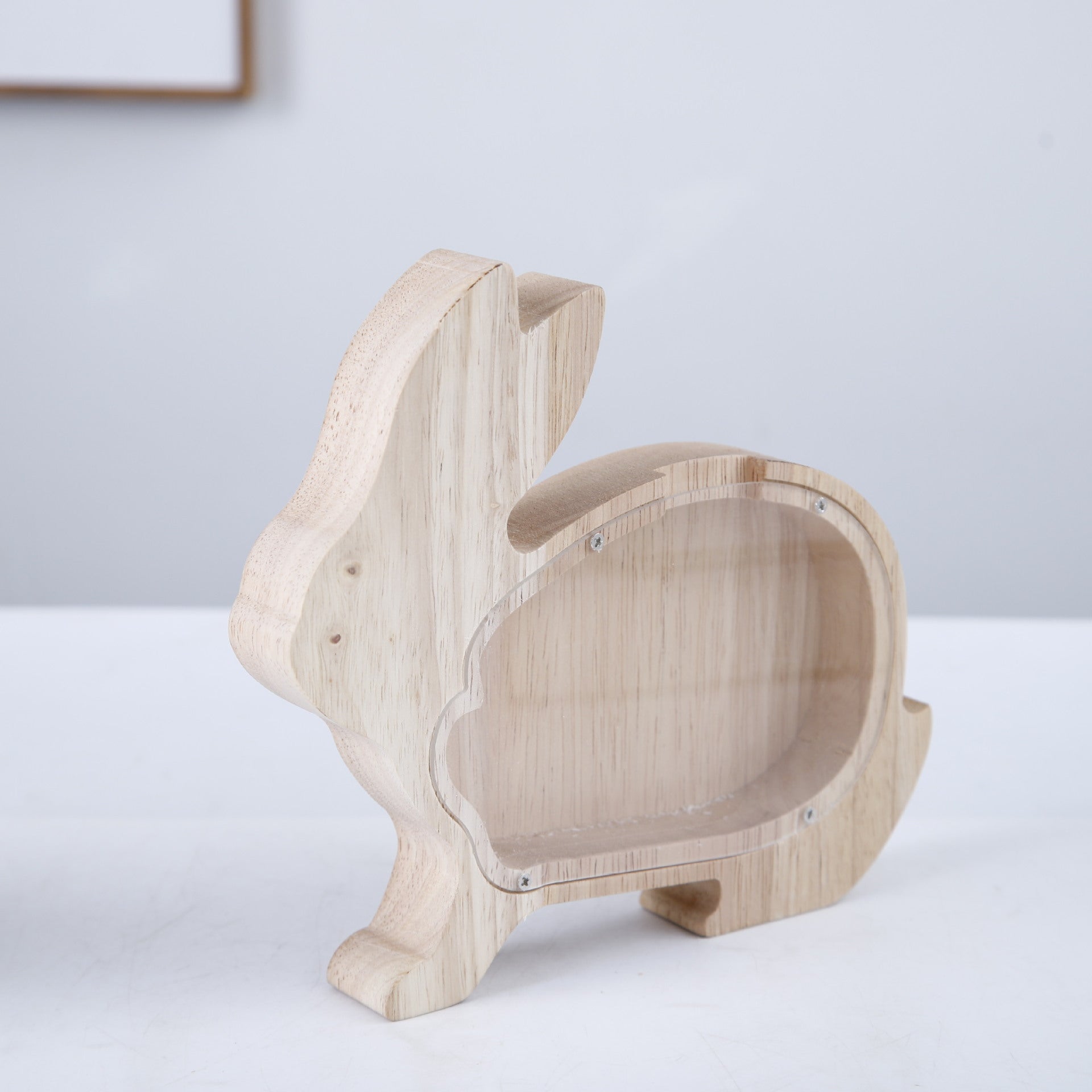 Wooden Cartoon Alphabet Piggy Bank Clearance Sale 3 Years + - Little Kooma