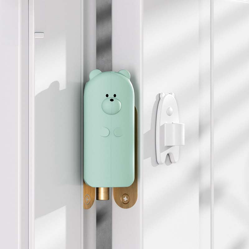 Hanging Door Stopper – Soft, Anti-Pinch Door Cushion for Baby Safety & Quiet Closing - Little Kooma