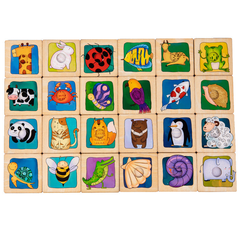 Animal Matching Jigsaw Puzzle Clearance Sale 3 Years + - Little Kooma