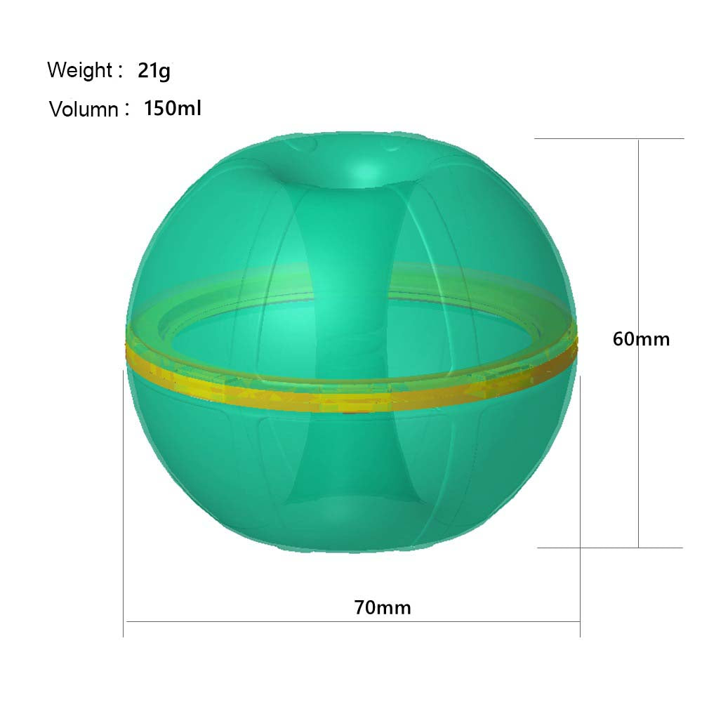 Baby Toddler Kids Water Play Reusable Magnetic Self-sealing Donut Water Balls Easy Quick Fill Splash Water Balls - Little Kooma