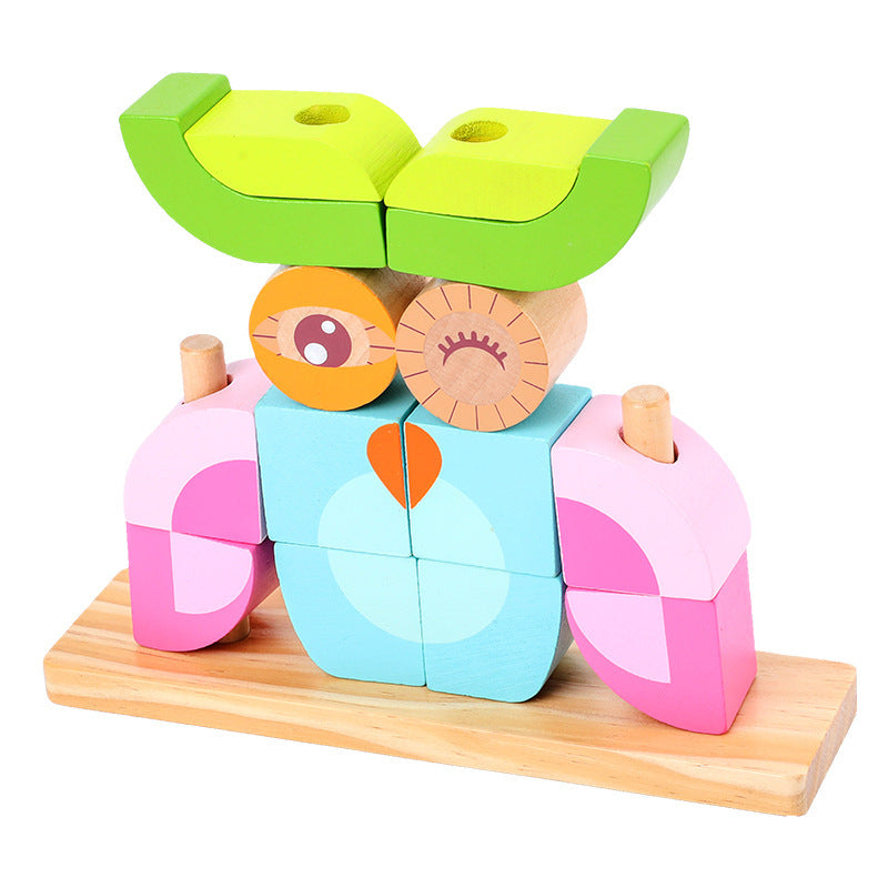 Wooden Building Blocks Clearance Sale 18 Months + - Little Kooma