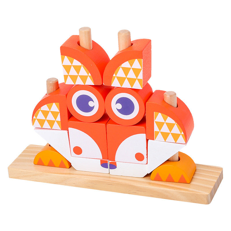 Wooden Building Blocks Clearance Sale 18 Months + - Little Kooma