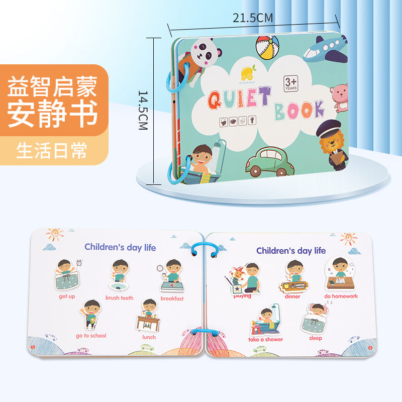 Kids Quiet Book Sticker Book Clearance Sale 3 Years + - Little Kooma