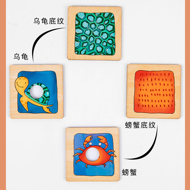 Animal Matching Jigsaw Puzzle Clearance Sale 3 Years + - Little Kooma