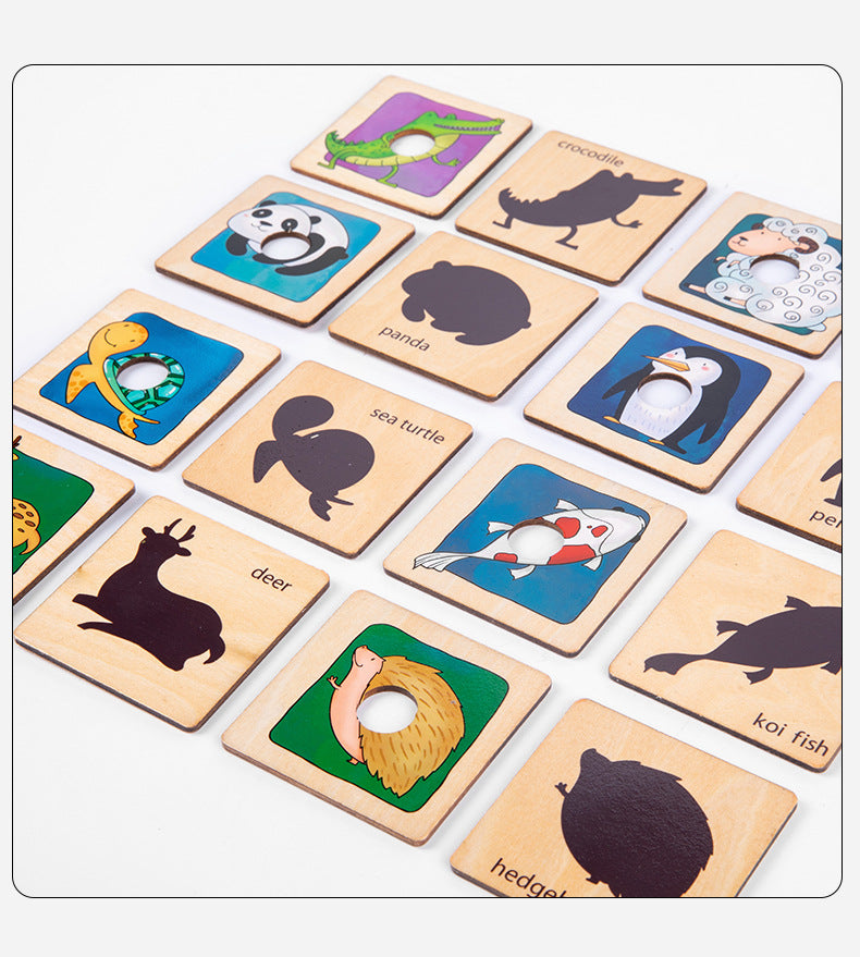 Animal Matching Jigsaw Puzzle Clearance Sale 3 Years + - Little Kooma