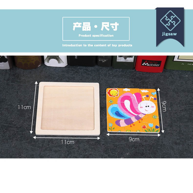 Toddler Animal Vehicle Puzzles Educational Montessori Puzzles Toys Clearance Sale 3 Years + - Little Kooma