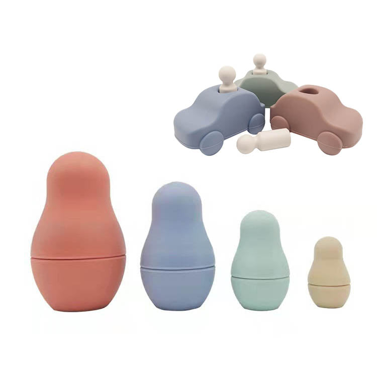 Silicone Matryoshka doll Toy Clearance Sale 3 Years+ - Little Kooma