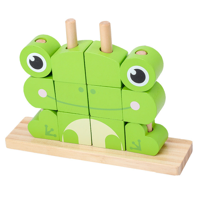 Wooden Building Blocks Clearance Sale 18 Months + - Little Kooma