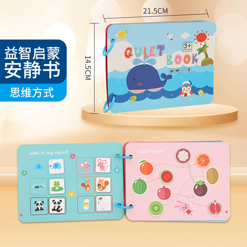 Kids Quiet Book Sticker Book Clearance Sale 3 Years + - Little Kooma