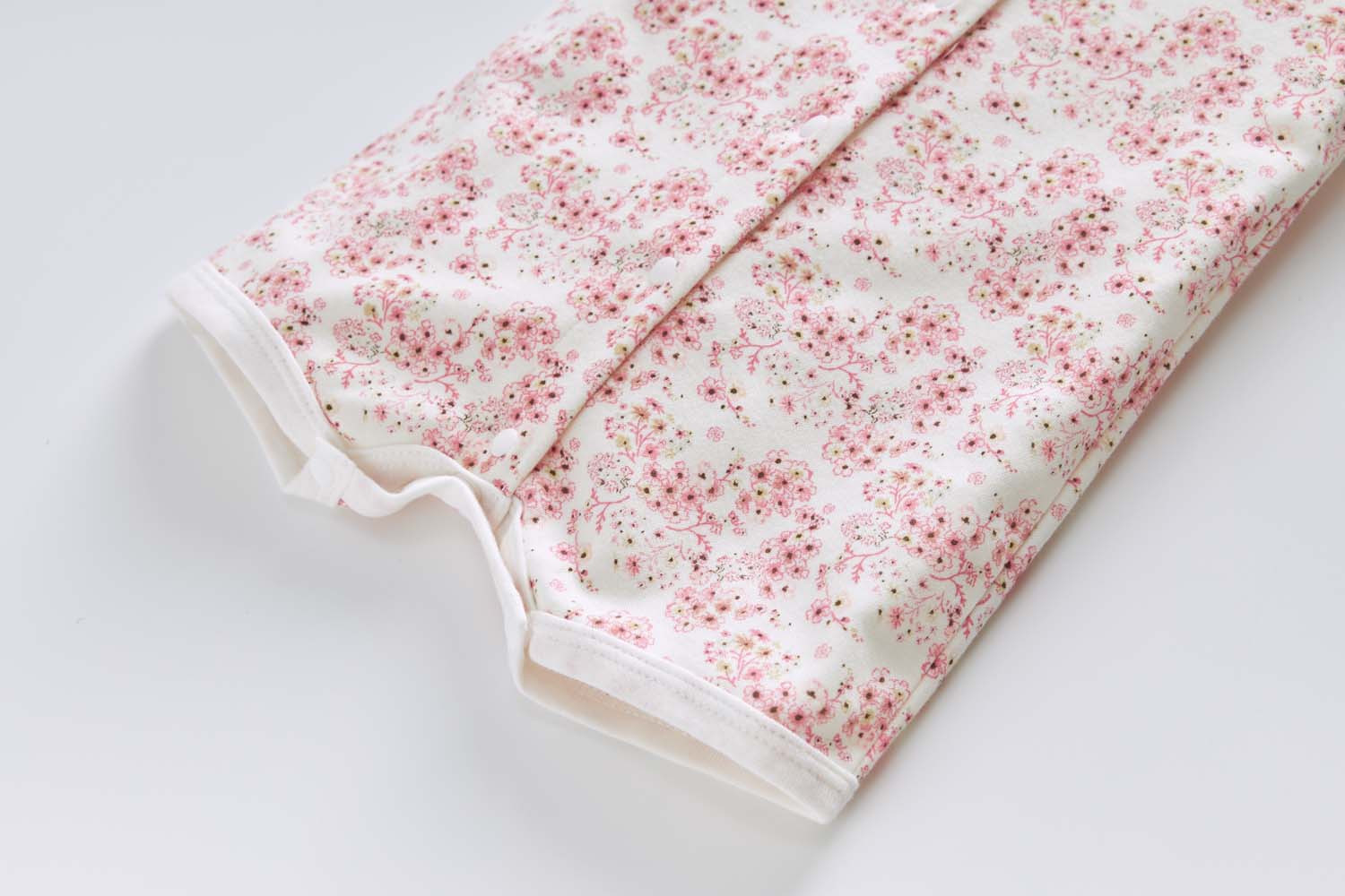 Baby Girl Pink Floral Romper - Little Kooma