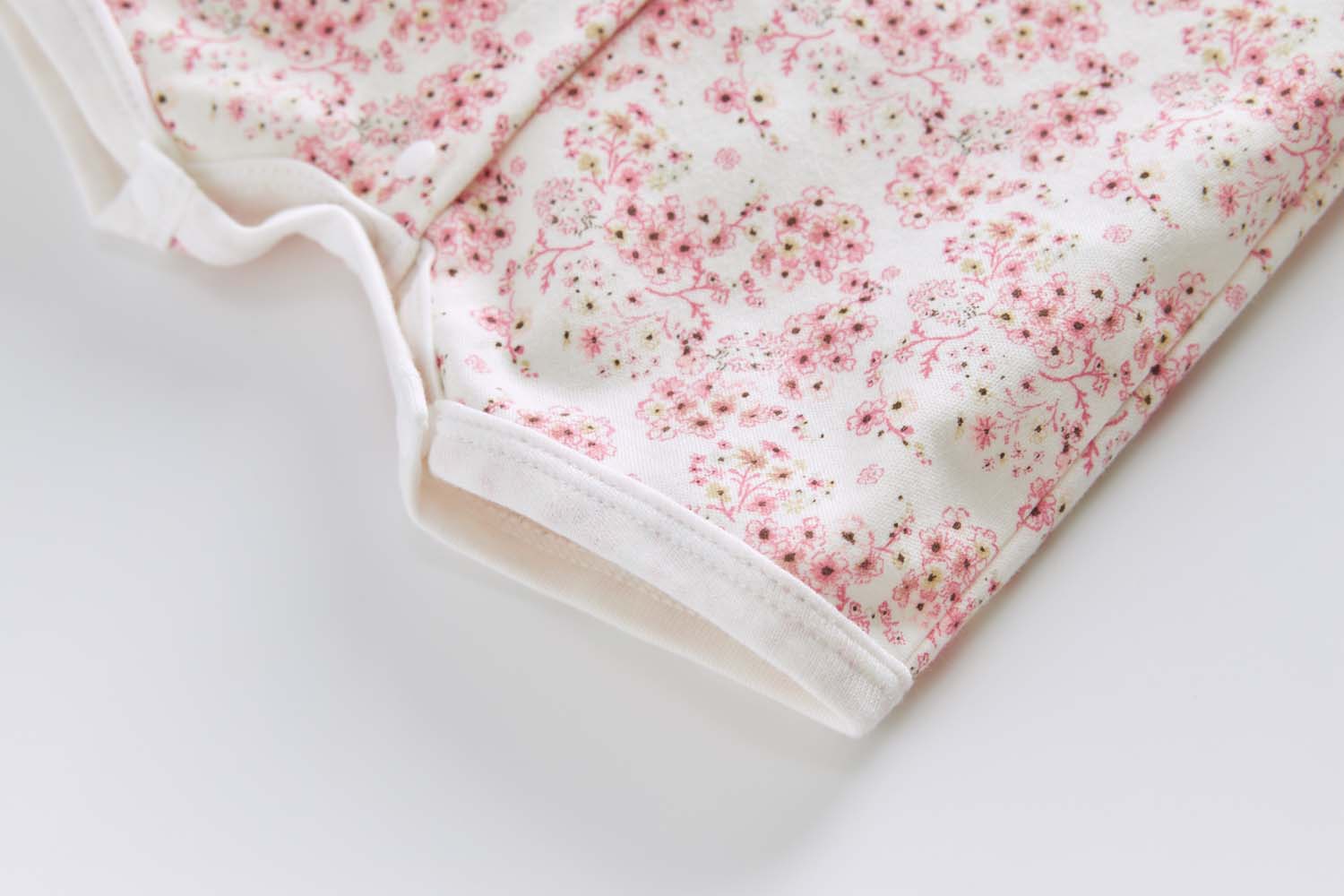 Baby Girl Pink Floral Romper - Little Kooma