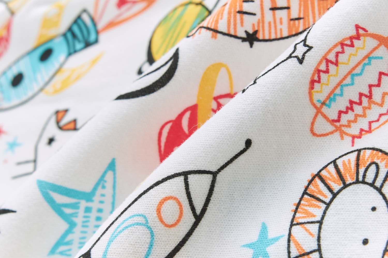 Baby Boy Space Rocket Lion Romper - Little Kooma