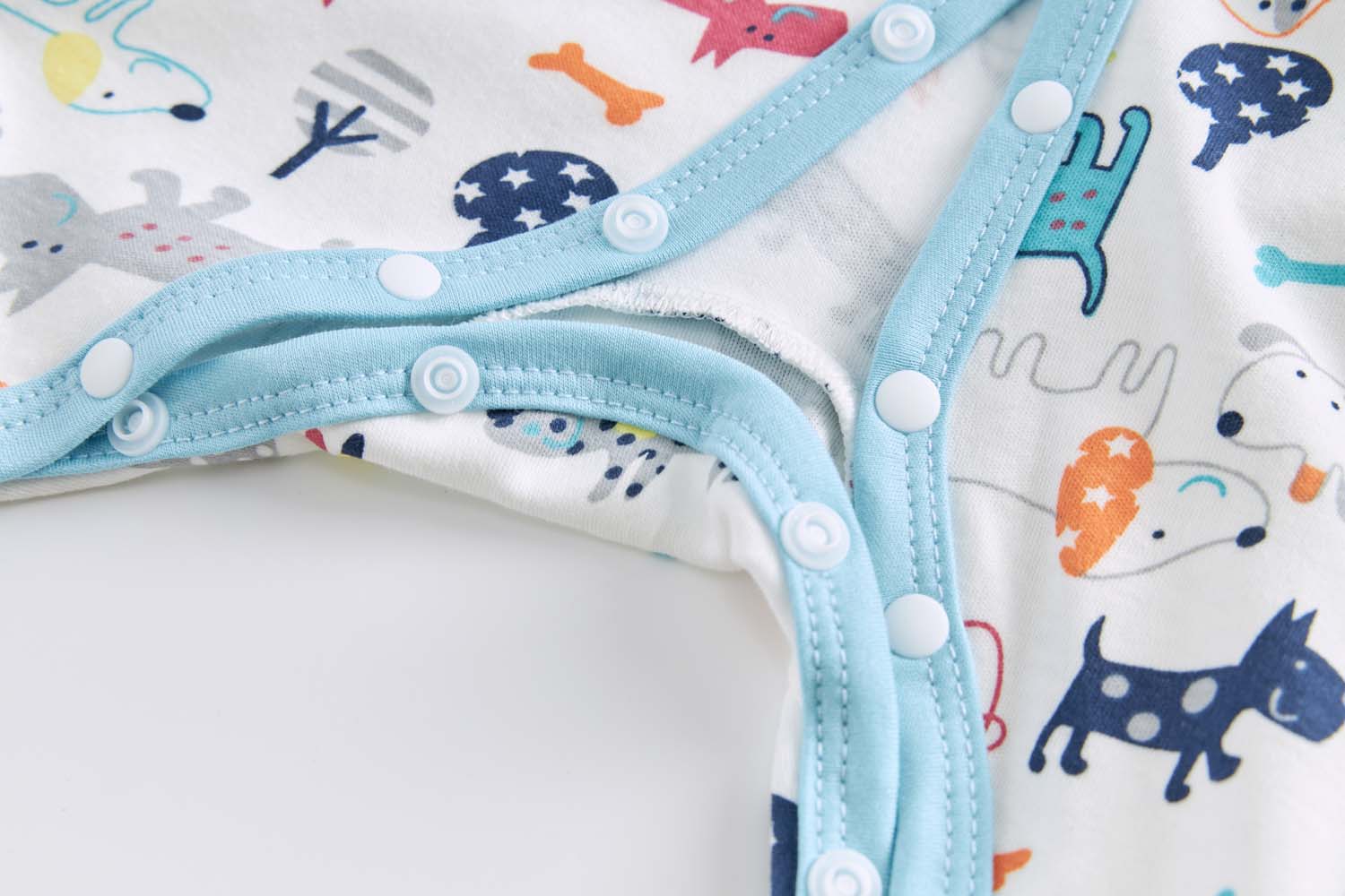 Baby Boy Cotton Sleepsuit Puppy All In One Jumpsuit - Little Kooma