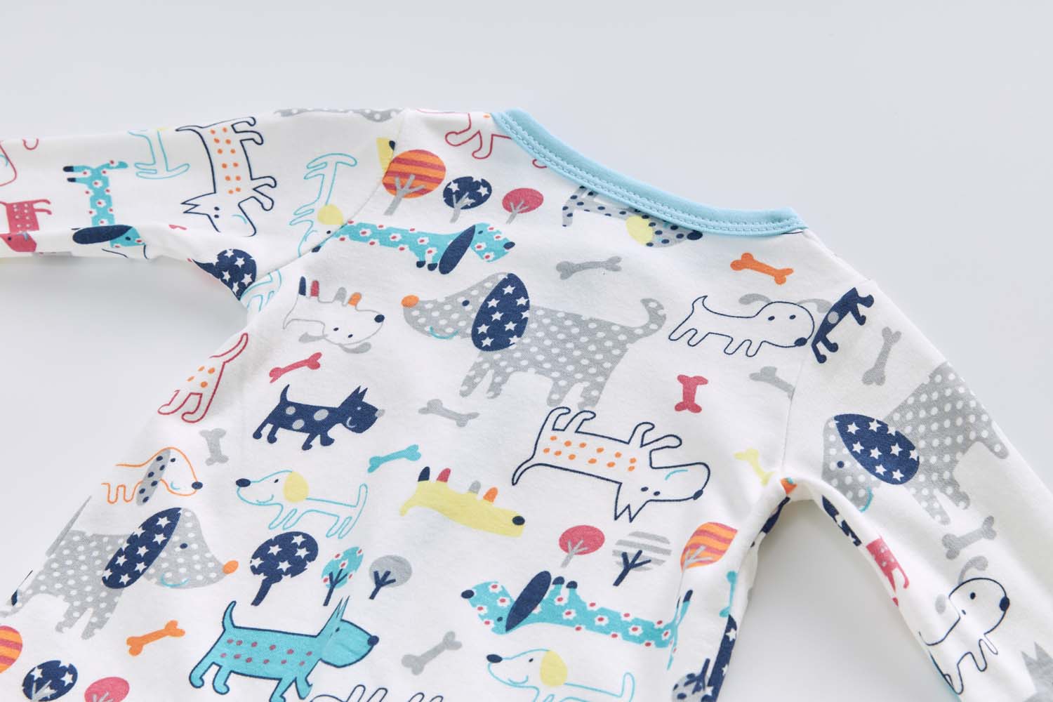 Baby Boy Cotton Sleepsuit Puppy All In One Jumpsuit - Little Kooma