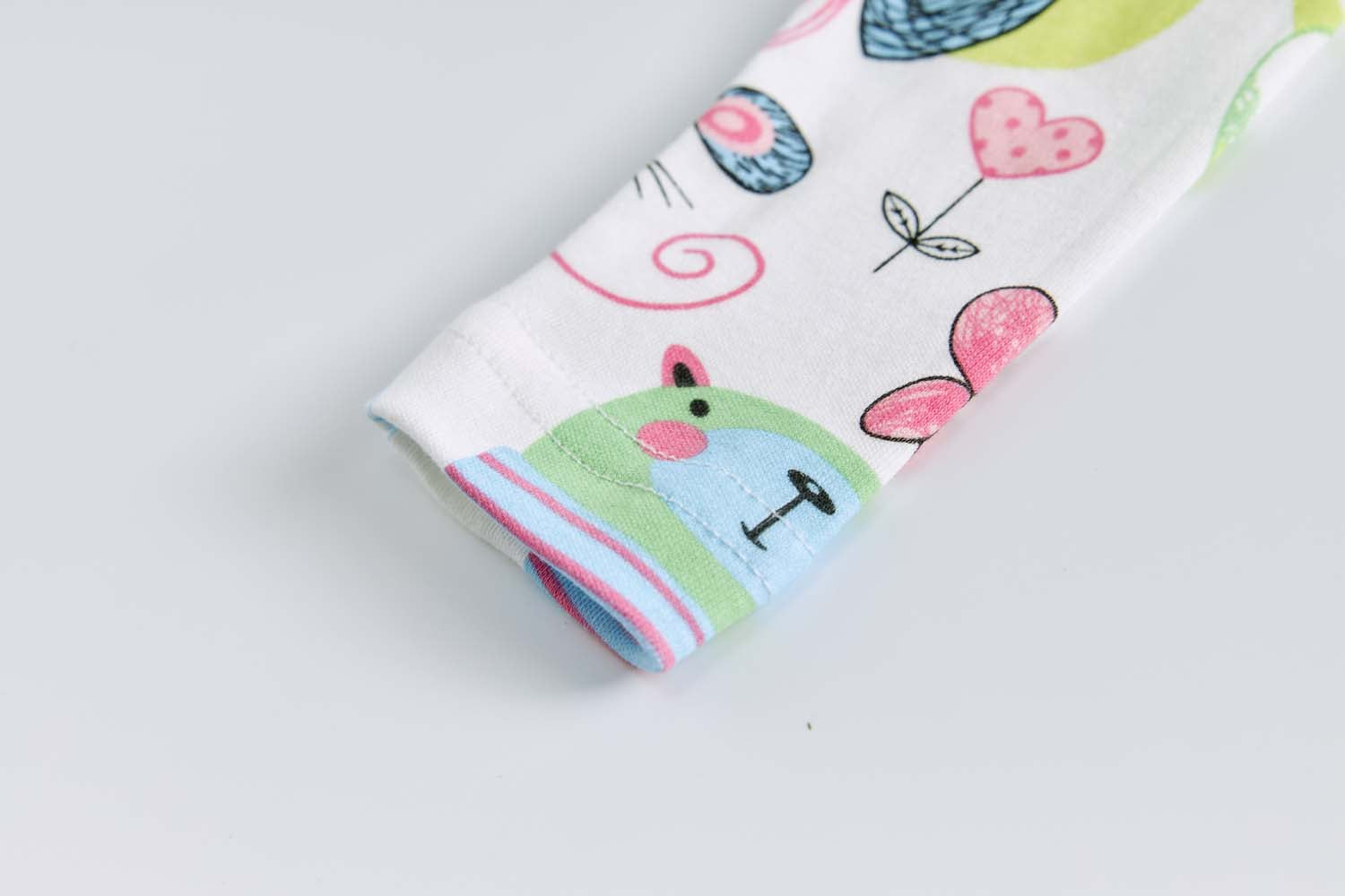 Baby Cotton Sleepsuit Mouse Cat Bunny Bird All In One Jumpsuit Feet Cover - Little Kooma