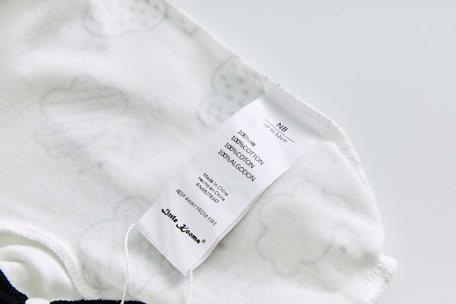 Baby Boy Cotton Sleepsuit Rainbow n Clouds All In One Jumpsuit - Little Kooma