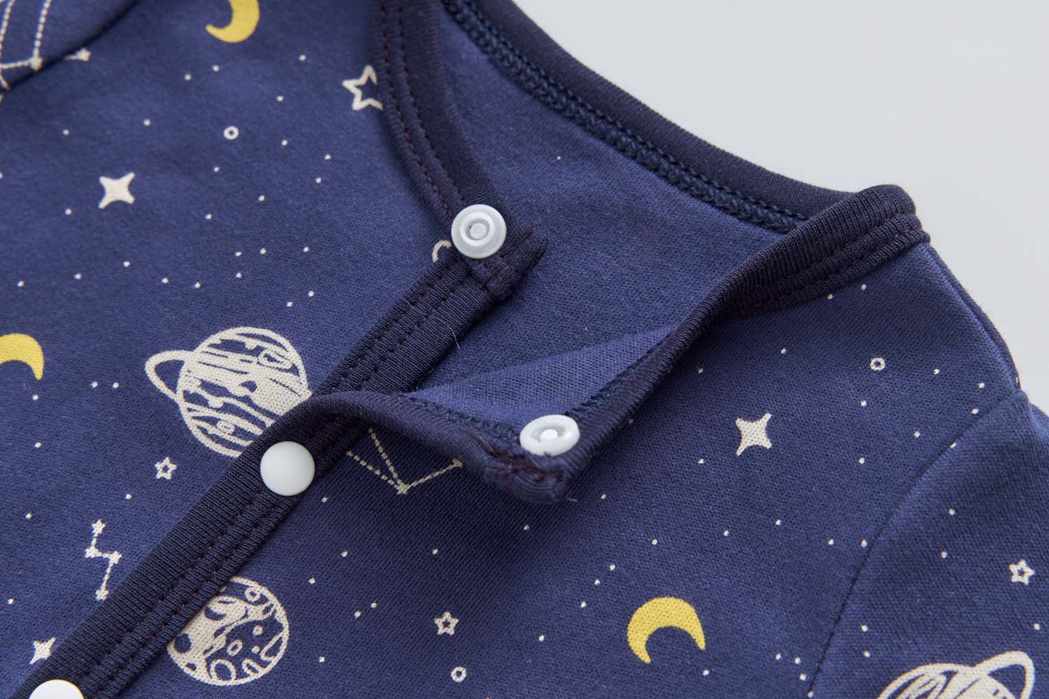Baby Boy Cotton Sleepsuit Space All In One Jumpsuit - Little Kooma