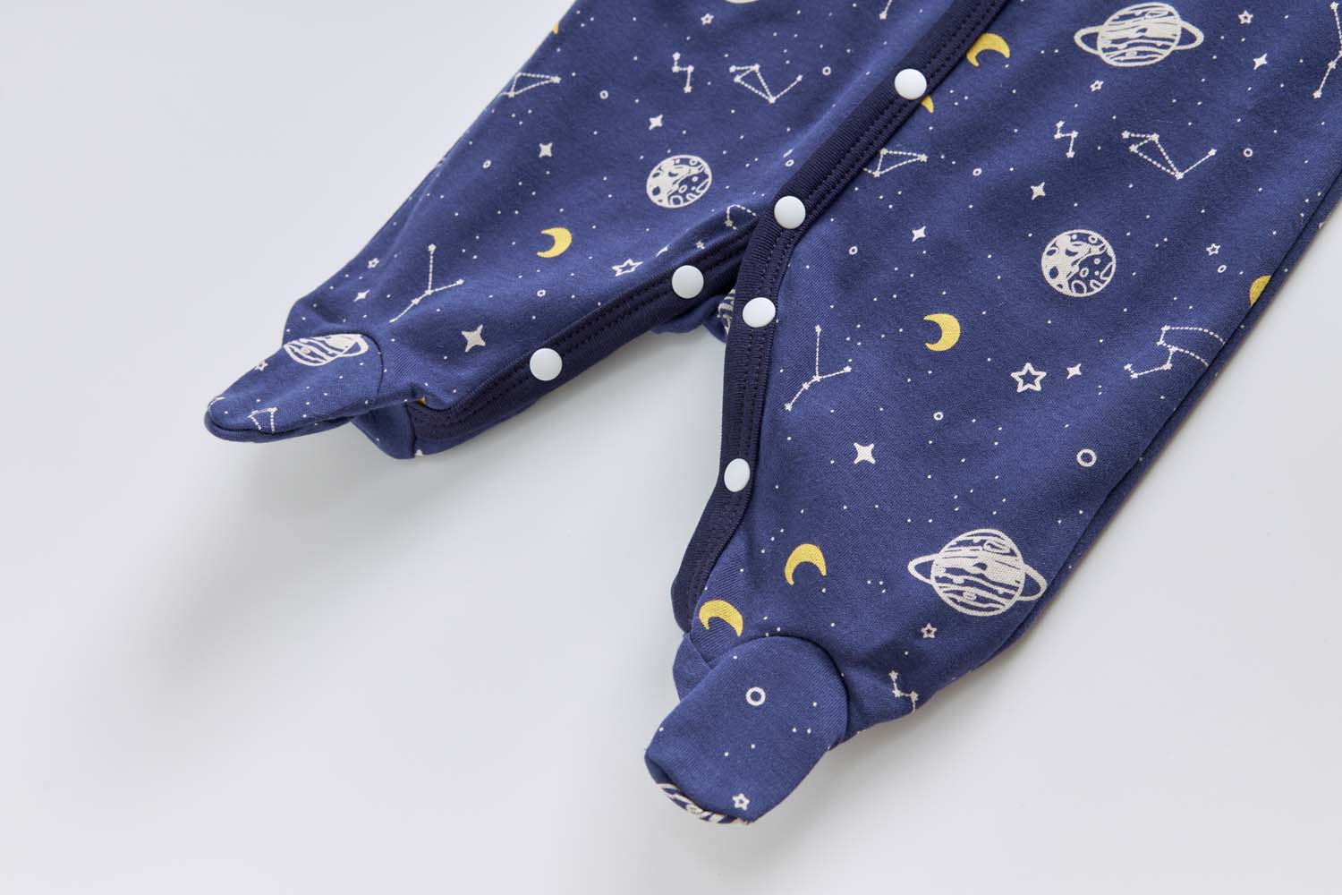 Baby Boy Cotton Sleepsuit Space All In One Jumpsuit - Little Kooma