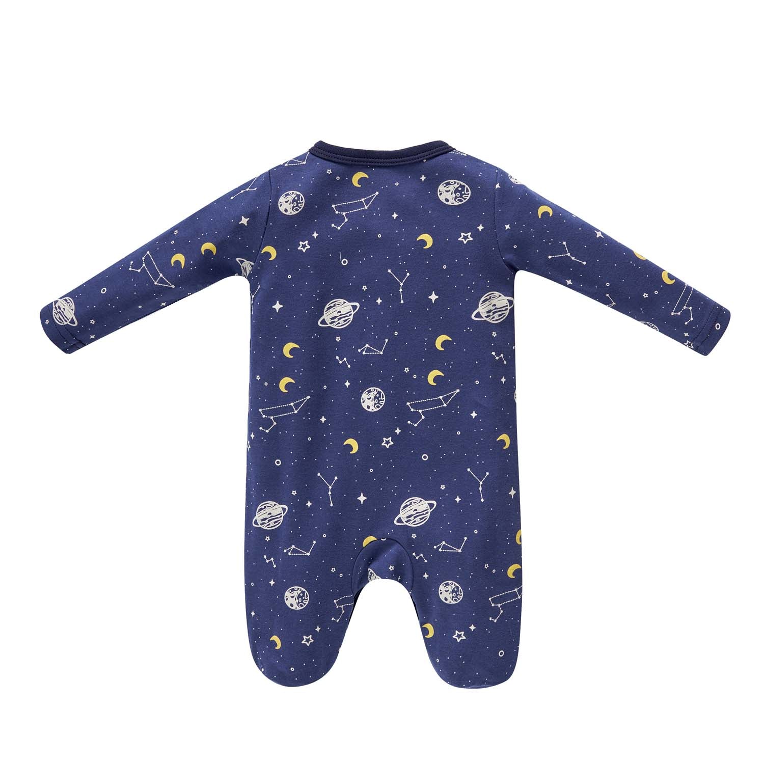 Baby Boy Cotton Sleepsuit Space All In One Jumpsuit - Little Kooma