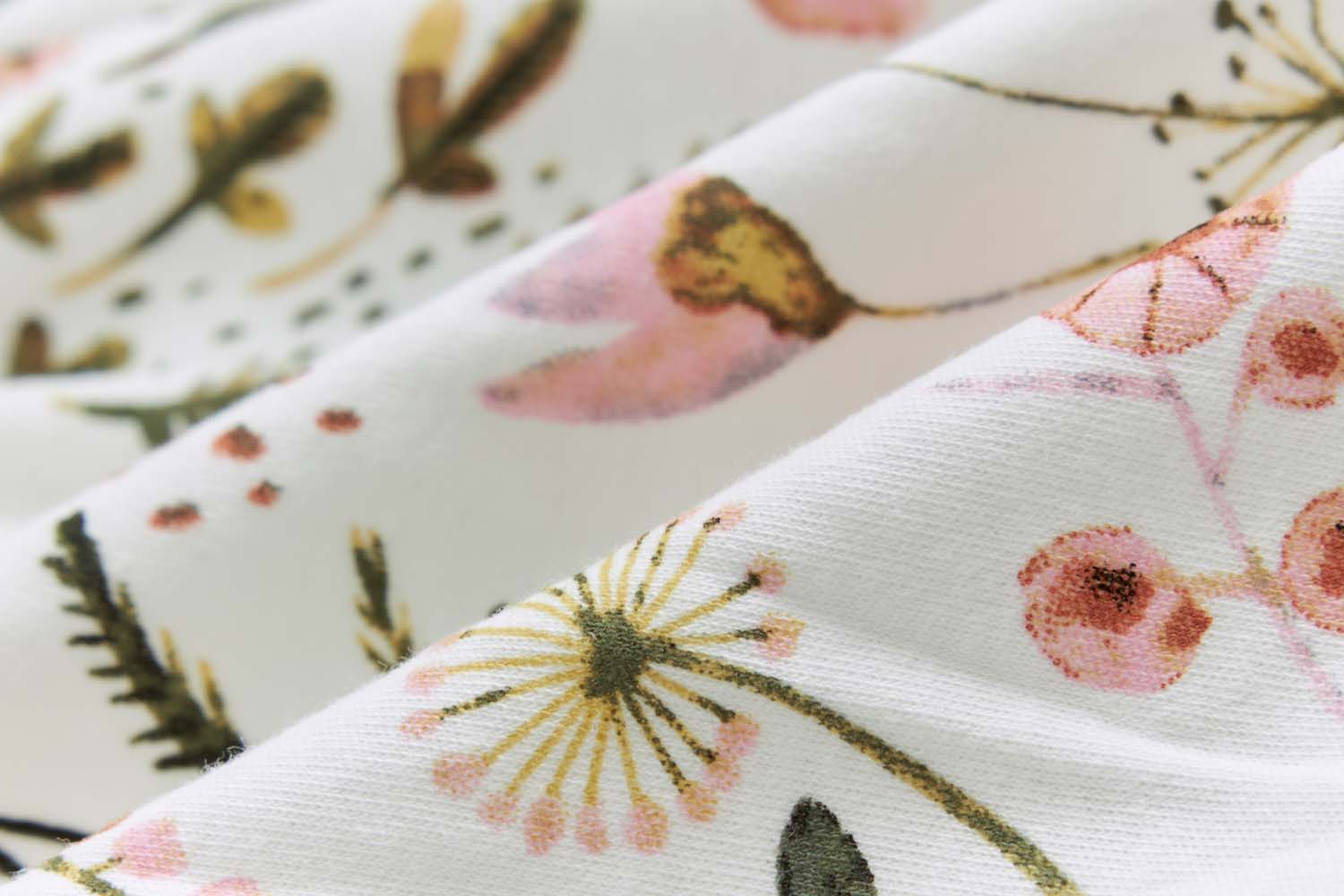 Baby Girl Pink Floral Bodysuit Dress n Pink Cardigan 2 Pc Set - Little Kooma