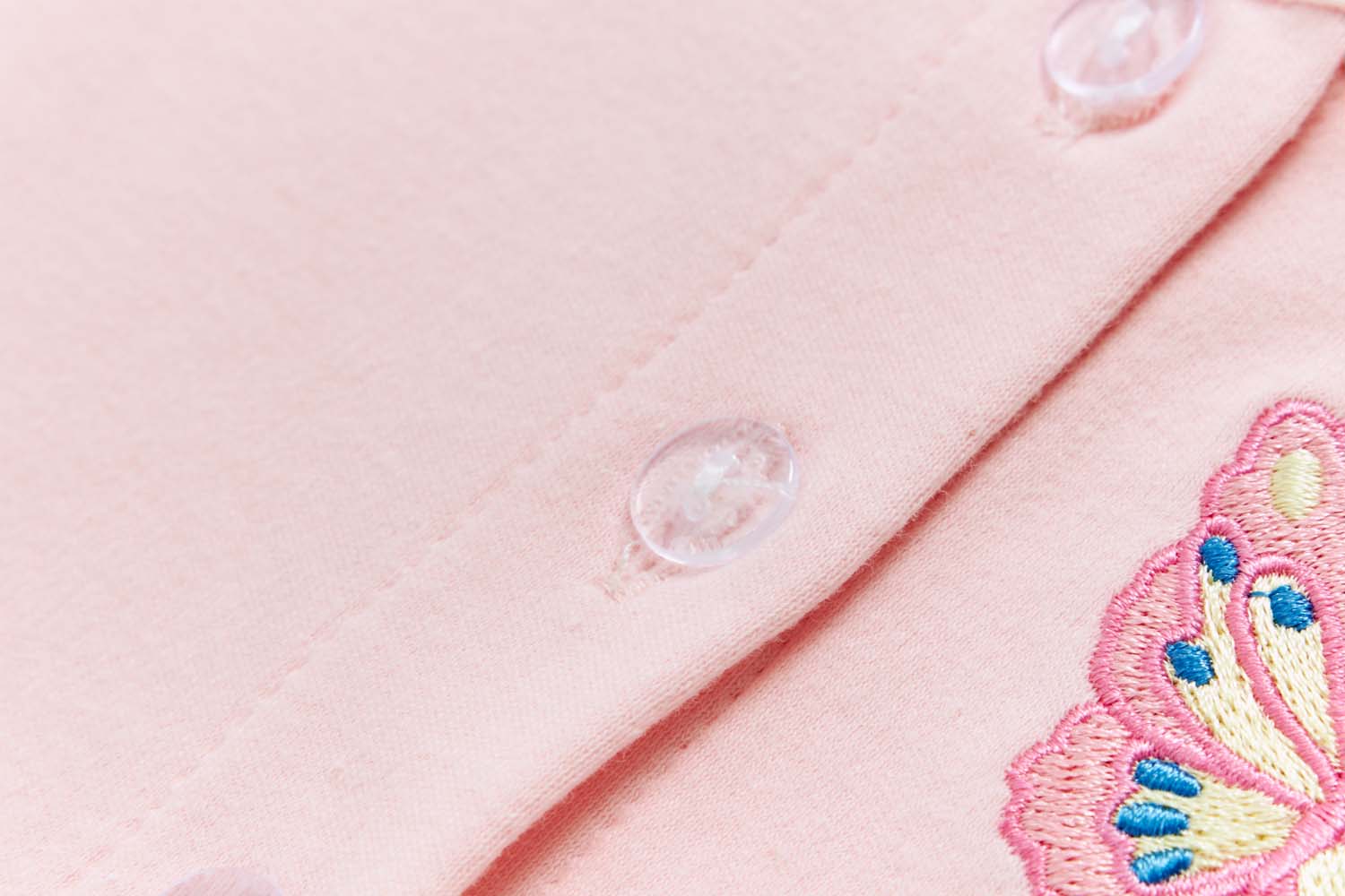 Baby Girl Pink Floral Bodysuit Dress n Pink Cardigan 2 Pc Set - Little Kooma