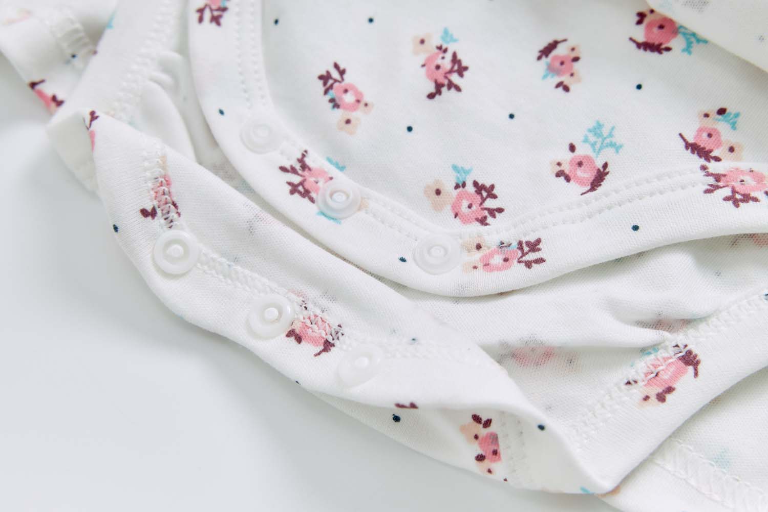 Baby Girl Bouquet Bodysuit Dress n Pink Stripe Cardigan 2 Pc Set - Little Kooma