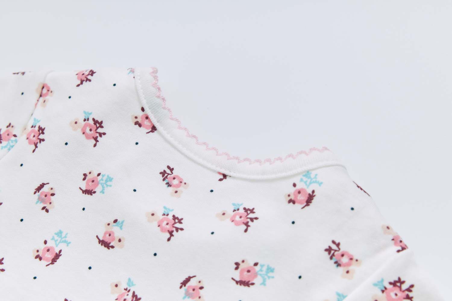 Baby Girl Bouquet Bodysuit Dress n Pink Stripe Cardigan 2 Pc Set - Little Kooma