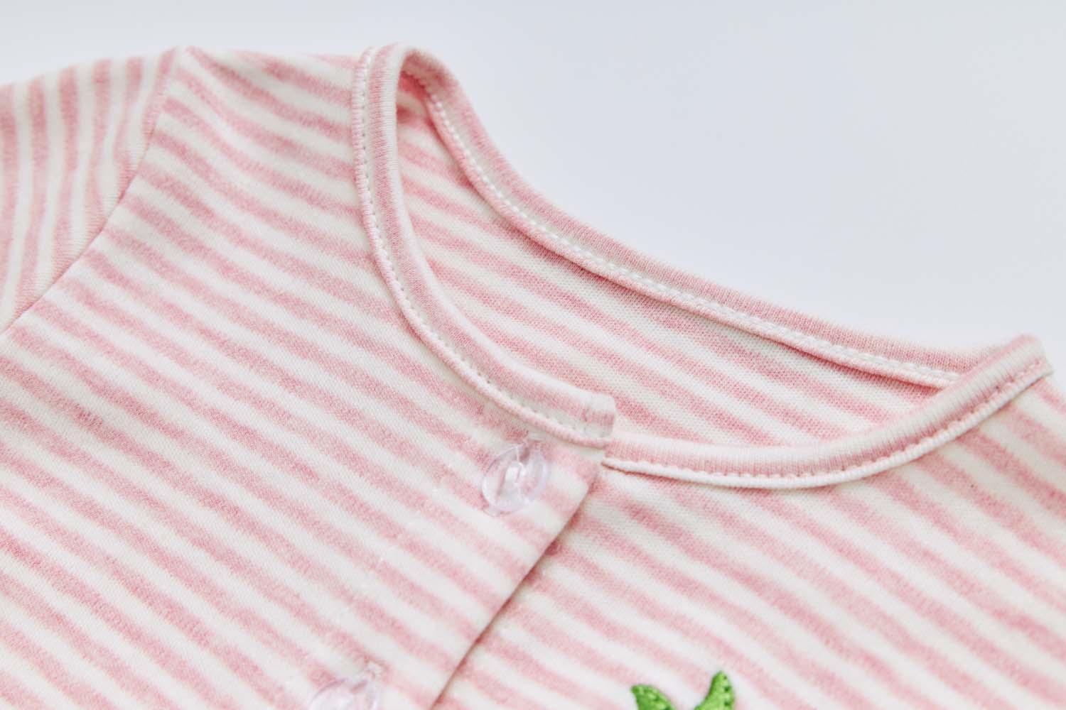 Baby Girl Bouquet Bodysuit Dress n Pink Stripe Cardigan 2 Pc Set - Little Kooma