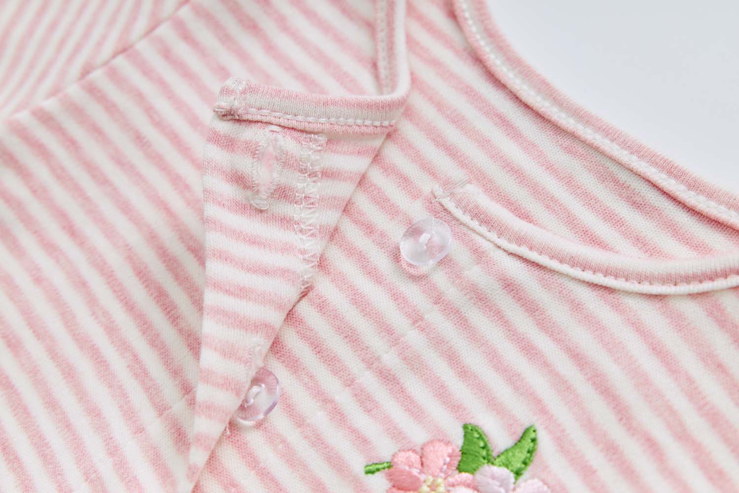 Baby Girl Bouquet Bodysuit Dress n Pink Stripe Cardigan 2 Pc Set - Little Kooma