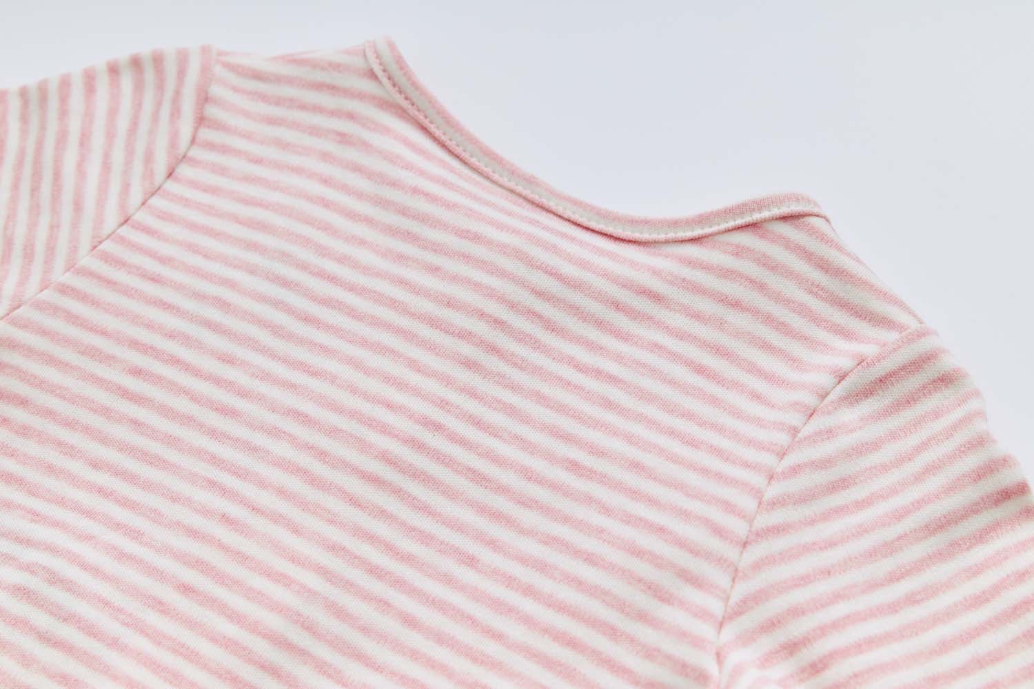 Baby Girl Bouquet Bodysuit Dress n Pink Stripe Cardigan 2 Pc Set - Little Kooma