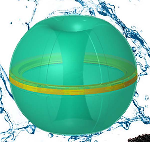 Baby Toddler Kids Water Play Reusable Magnetic Self-sealing Donut Water Balls Easy Quick Fill Splash Water Balls - Little Kooma