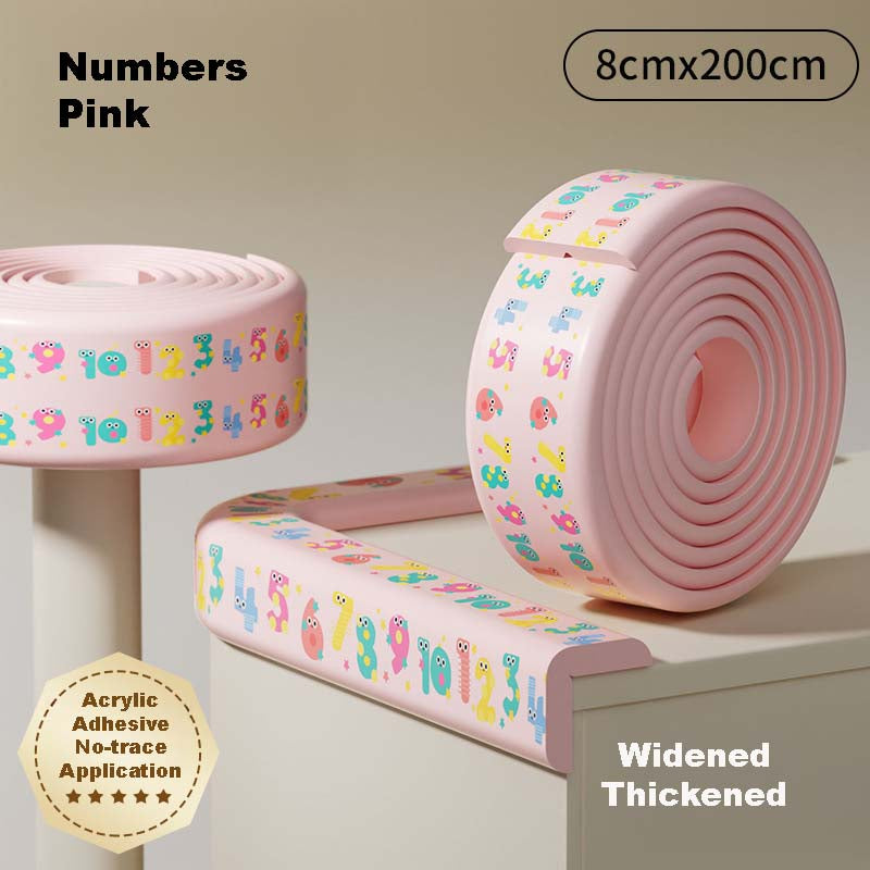 Baby Kids Safety Desk Table Edge Cushion Cover Protector Corner Guard Bumper Anti-Collision Edge Strip Protector - Little Kooma