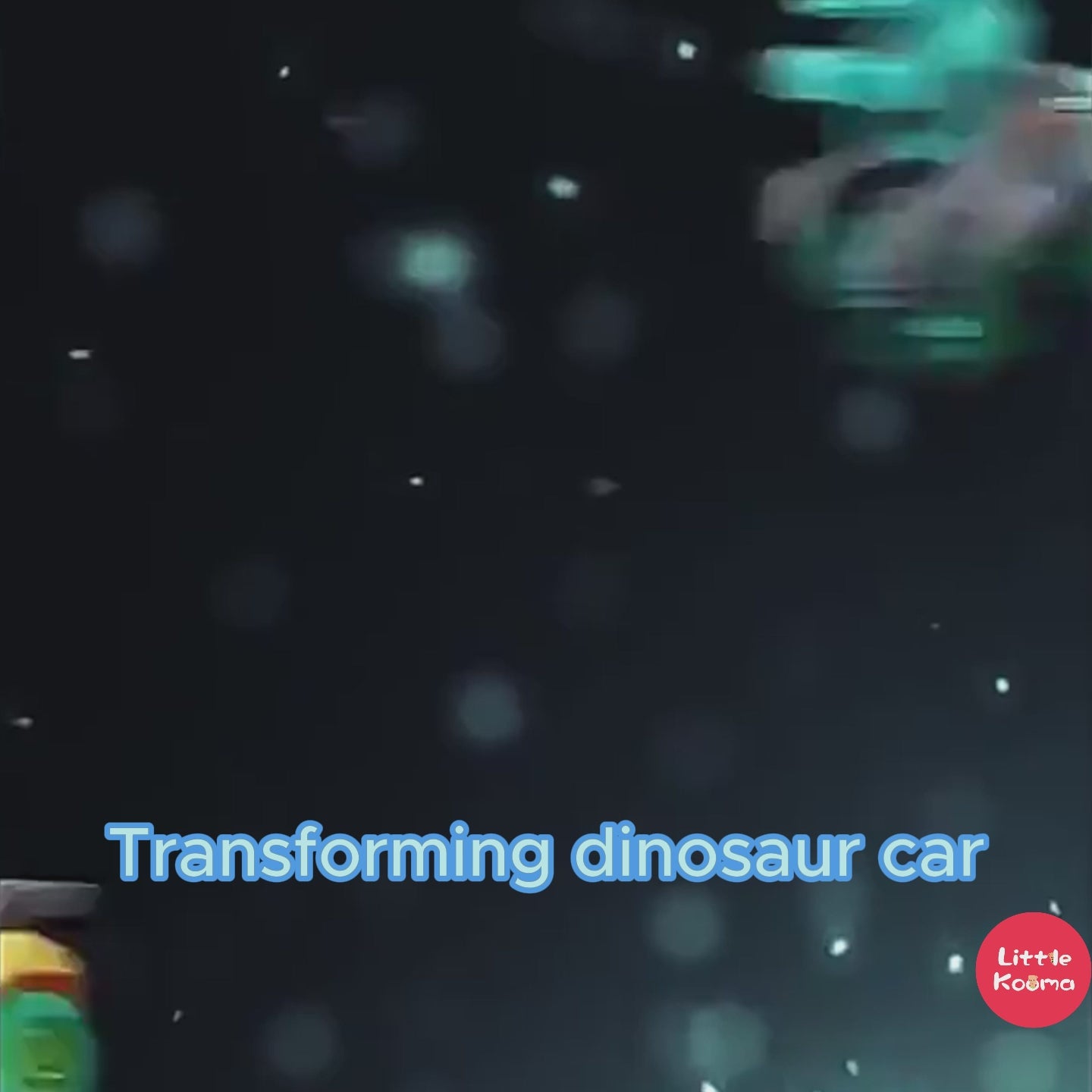 二合一碰撞變形恐龍車塑膠慣性車玩具動作碰撞變形車適合 3 歲以上男孩