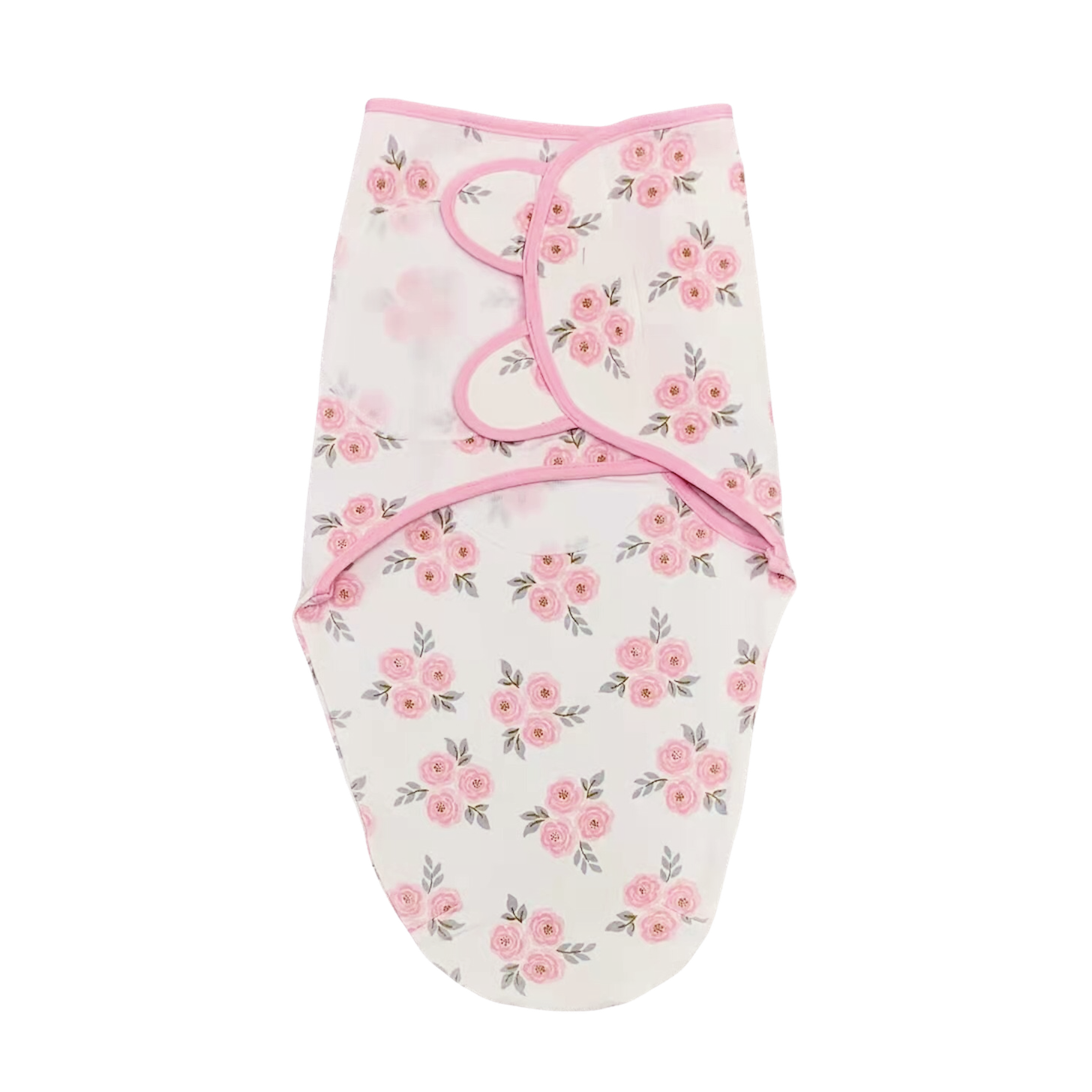 Hudson Baby Cotton Swaddle Wrap Magic Tape 0-3 months 2pc Set 01221CH 01222CH - Little Kooma