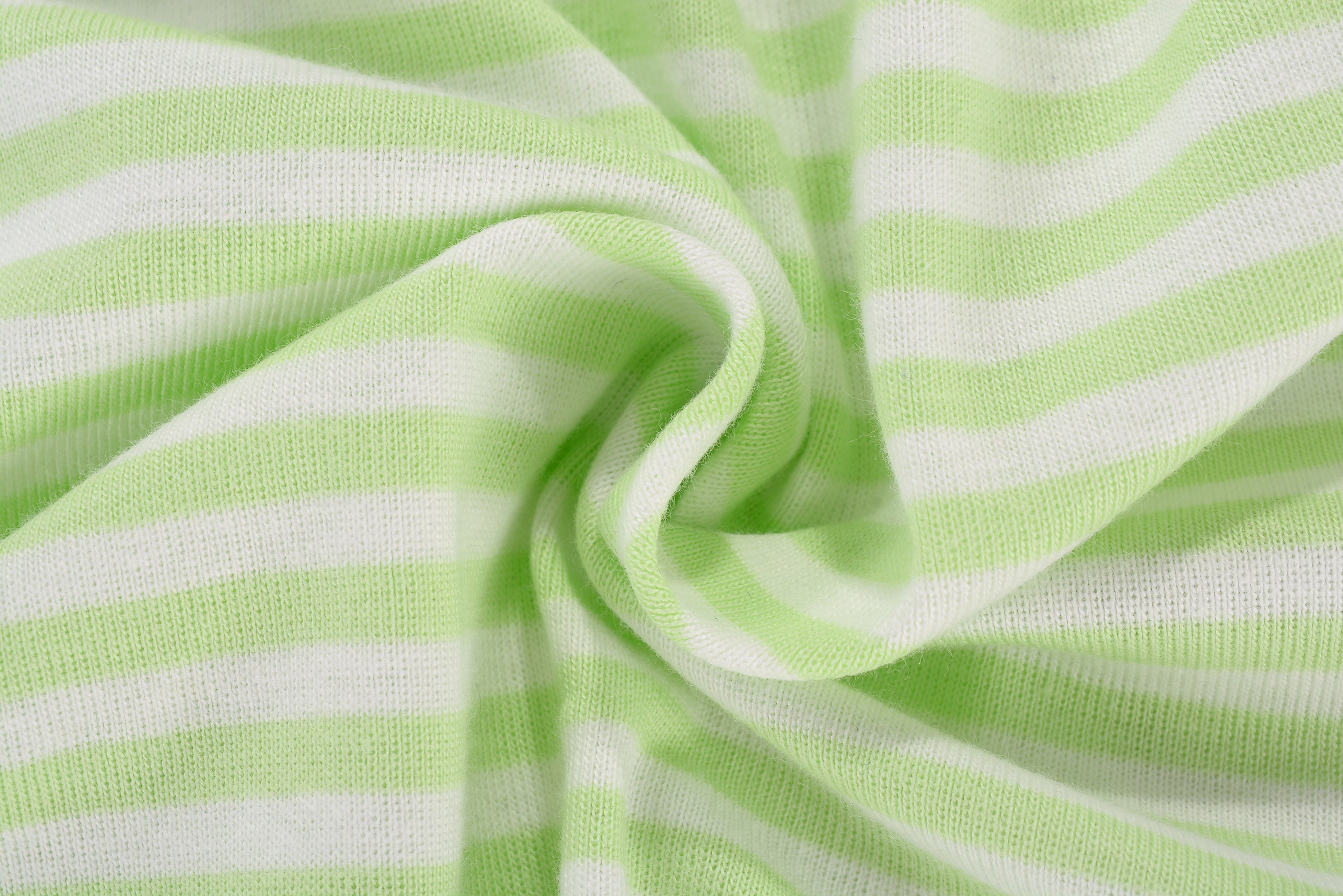 Baby Boy Sleeveless Green Stripe Romper w Embroidered Boat - Little Kooma